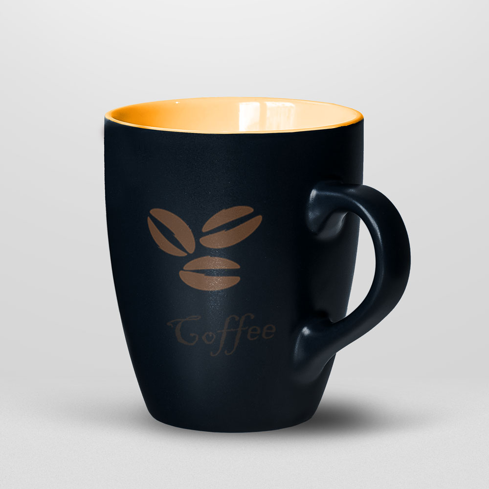 mug-yellow mug yellow